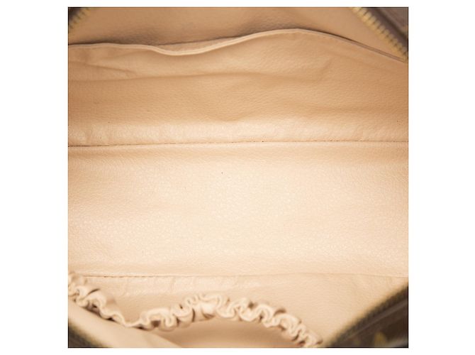 Pochette de toilette Louis Vuitton Monogram marron 28 Clutch Bag - vue 4