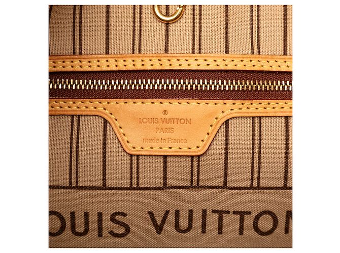 Borsa Tote Louis Vuitton Monogram Neverfull GM marrone - vista 5