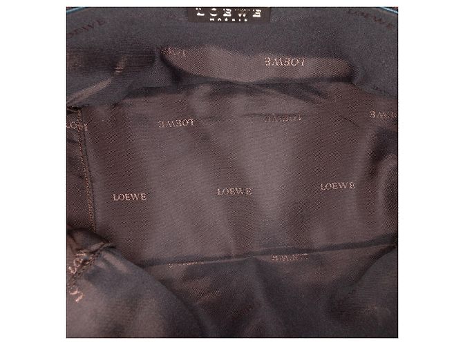 Borsa a mano in nappa marrone LOEWE - vista 4