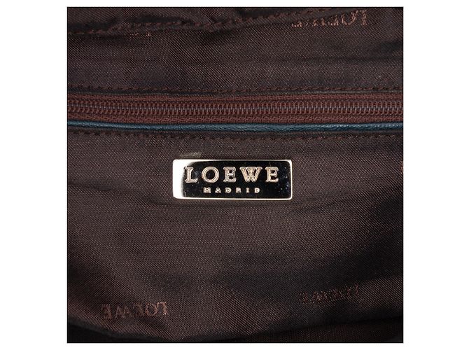 Borsa a mano in nappa marrone LOEWE - vista 5