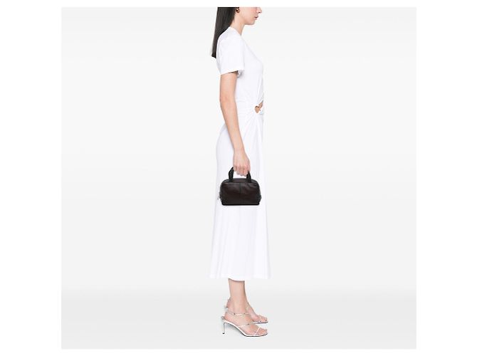 Borsa a mano in nappa marrone LOEWE - vista 6