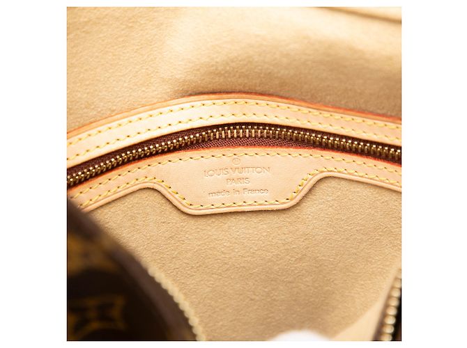 Brown Louis Vuitton Monogram Looping GM Shoulder Bag - view 6