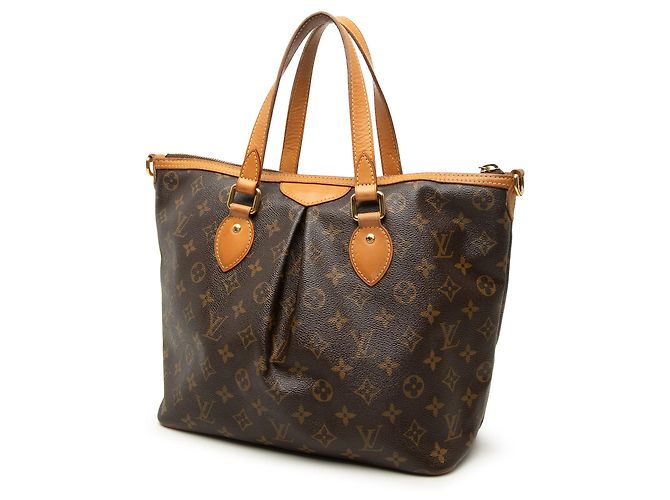 Borsa Louis Vuitton Monogram Palermo PM marrone - vista 2