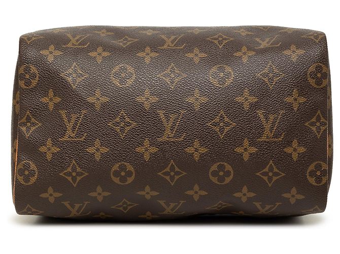 Borsa Boston Louis Vuitton Monogram Speedy 25 marrone - vista 3