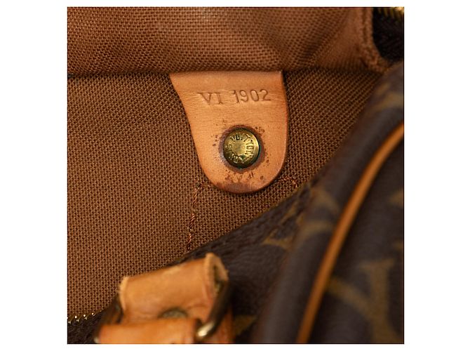 Borsa Boston Louis Vuitton Monogram Speedy 25 marrone - vista 6