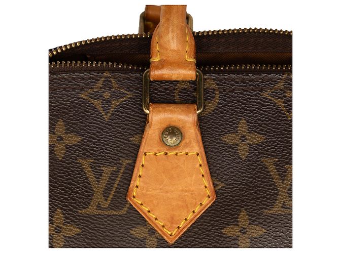 Borsa Boston Louis Vuitton Monogram Speedy 25 marrone - vista 8
