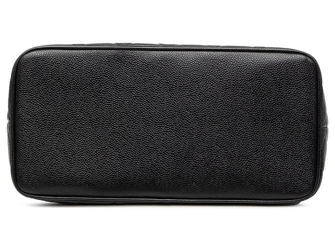Tote Chanel Caviar Medallion nero - vista 3