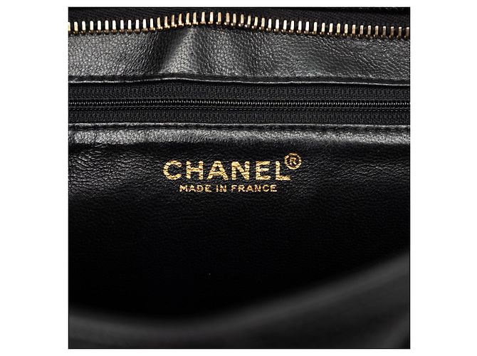 Tote Chanel Caviar Medallion nero - vista 5