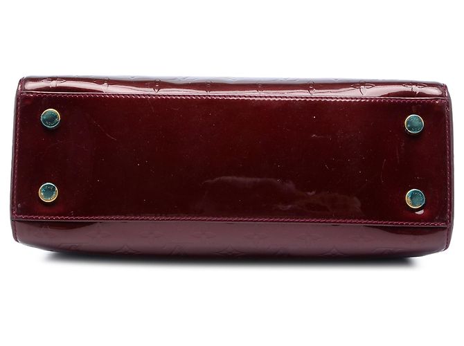 Bolso Louis Vuitton Monogram Vernis Brea MM rojo Roja - vista 3