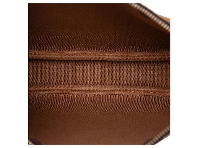 Borsa a tracolla Louis Vuitton Monogram Pochette Accessoires marrone - vista 4