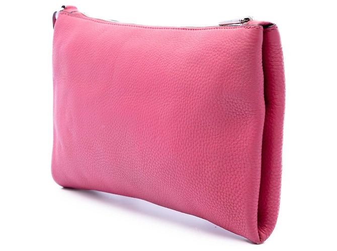Clutch Prada Vitello Daino rosa - vista 2