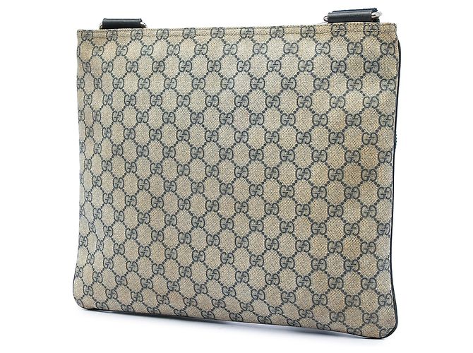 Borsa a tracolla Gucci GG Supreme beige - vista 2