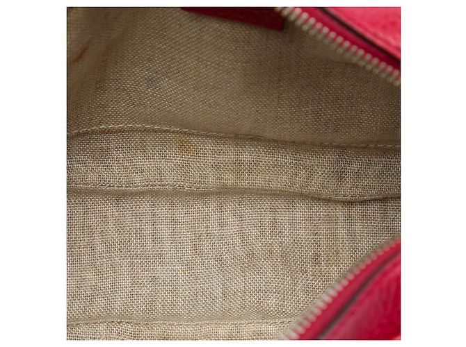 Borsa a tracolla Gucci GG Canvas rossa Bree Rosso - vista 4