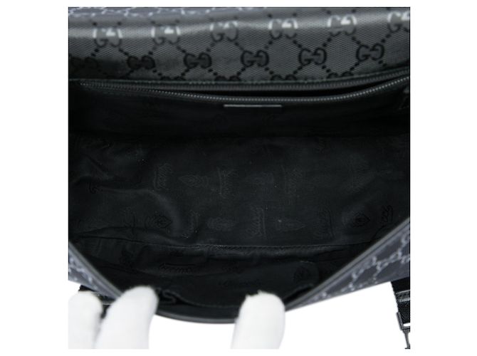 Borsa a tracolla Gucci GG Imprime nera Nero - vista 4