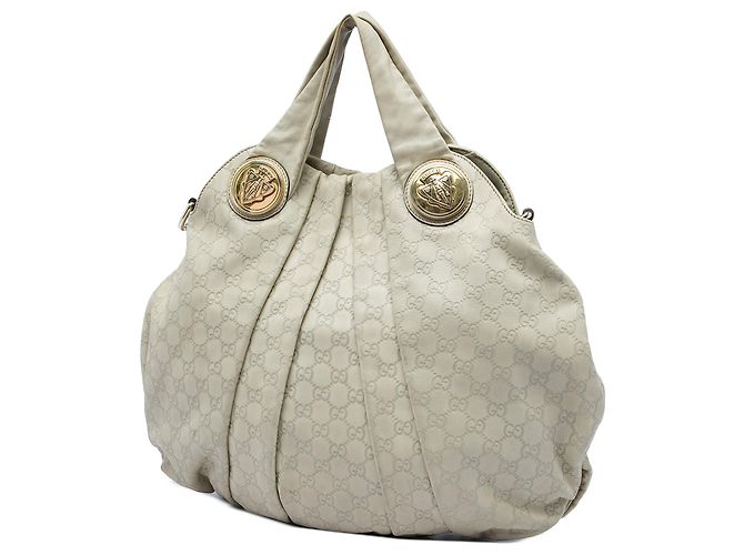 Borsa Gucci Large Guccissima Hysteria marrone - vista 2