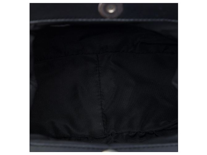 Borsa a mano e a spalla Prada Black Beaded Tessuto Evening Bear Frame Nero - vista 5