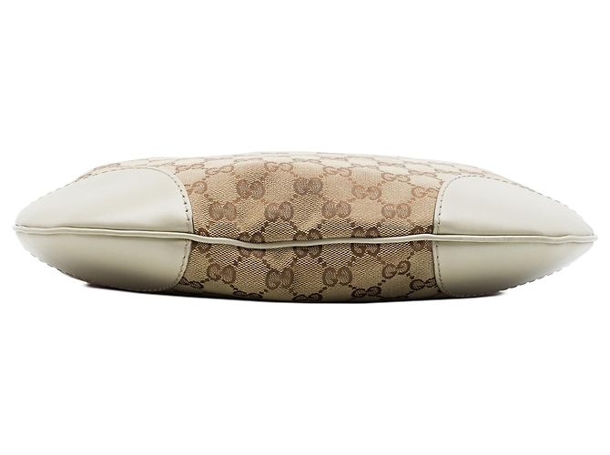 Borsa a tracolla Gucci GG Canvas Web bianca Bianco - vista 3