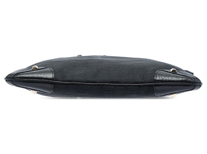 Bolsa transversal Gucci GG Canvas Nailhead preta Preto - vista 3