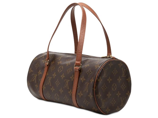 Borsa Louis Vuitton Monogram Papillon 30 marrone - vista 2