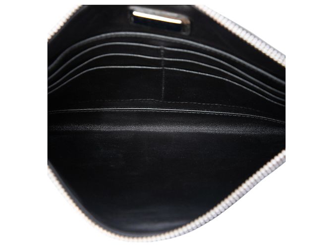 Clutch Wristlet Saffiano nero Prada - vista 4