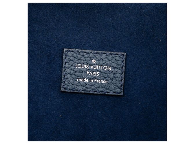 Mallette Business Bag en cuir Taurillon bleu Louis Vuitton - vue 5