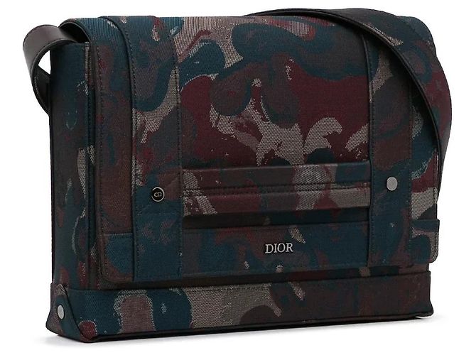 Borsa a tracolla marrone Dior x Peter Doig - vista 2