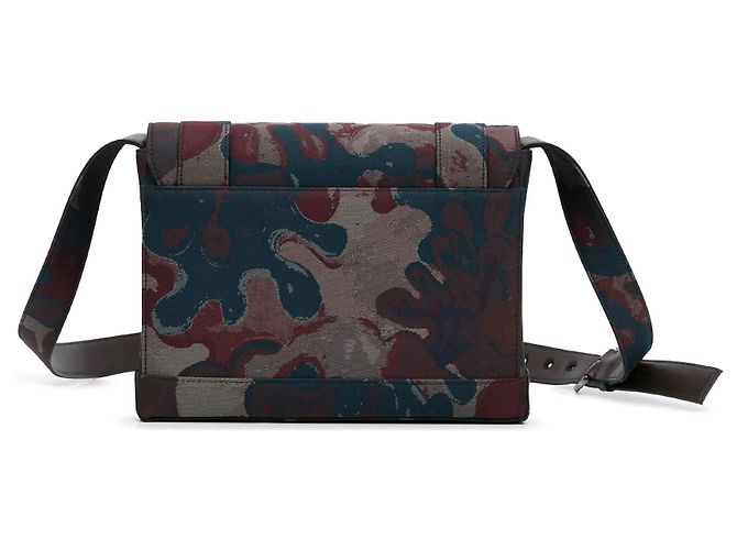 Borsa a tracolla marrone Dior x Peter Doig - vista 3