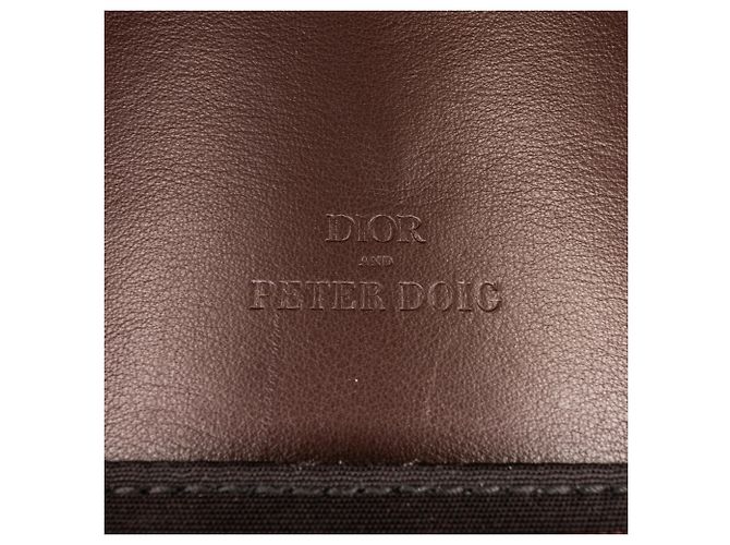 Borsa a tracolla marrone Dior x Peter Doig - vista 7