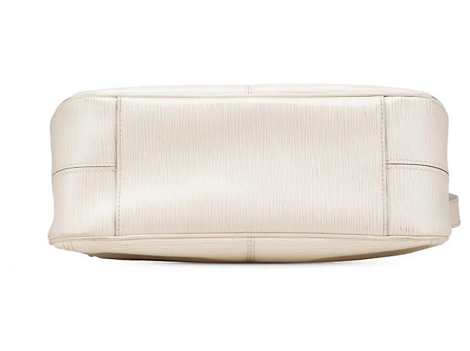 Borsa a tracolla Louis Vuitton Epi Turenne PM bianca Bianco - vista 3