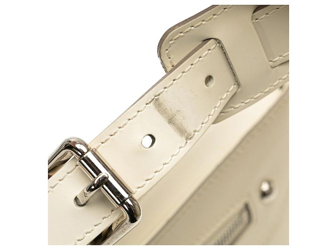 Borsa a tracolla Louis Vuitton Epi Turenne PM bianca Bianco - vista 9