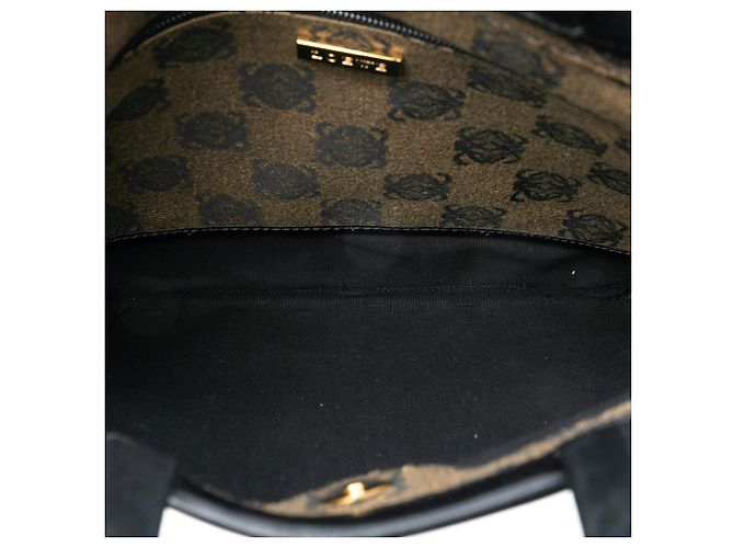 Tote in tela Anagram beige LOEWE - vista 4