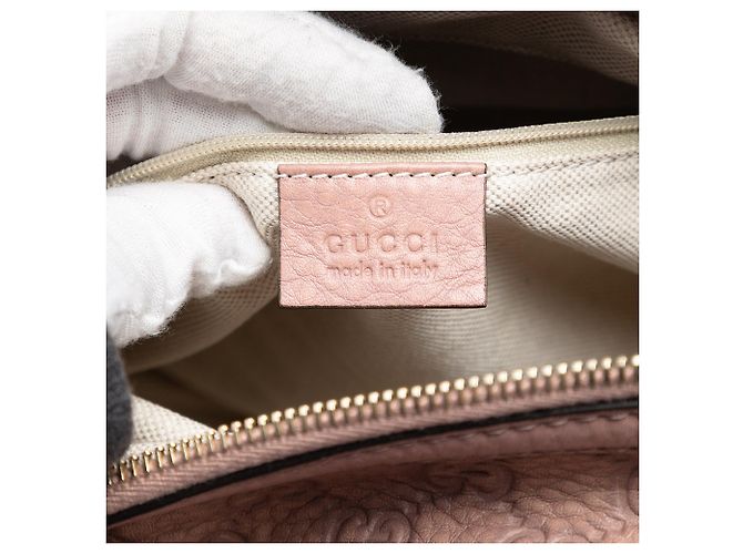 Borsa a mano marrone Gucci Guccissima Sukey - vista 5