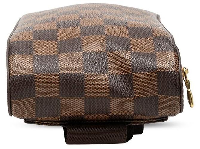 Borsa a tracolla Louis Vuitton Damier Ebene marrone Geronimos - vista 3