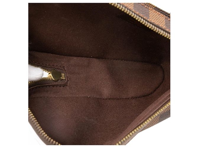 Borsa a tracolla Louis Vuitton Damier Ebene marrone Geronimos - vista 4
