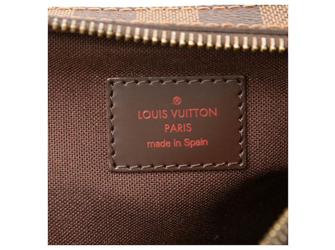 Borsa a tracolla Louis Vuitton Damier Ebene marrone Geronimos - vista 5