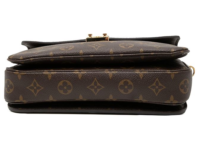 Borsa Louis Vuitton Monogram Pochette Metis marrone - vista 3