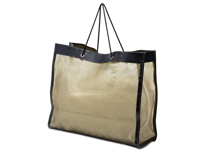 Brauner Fendi Mesh-Tote - Ansicht 2
