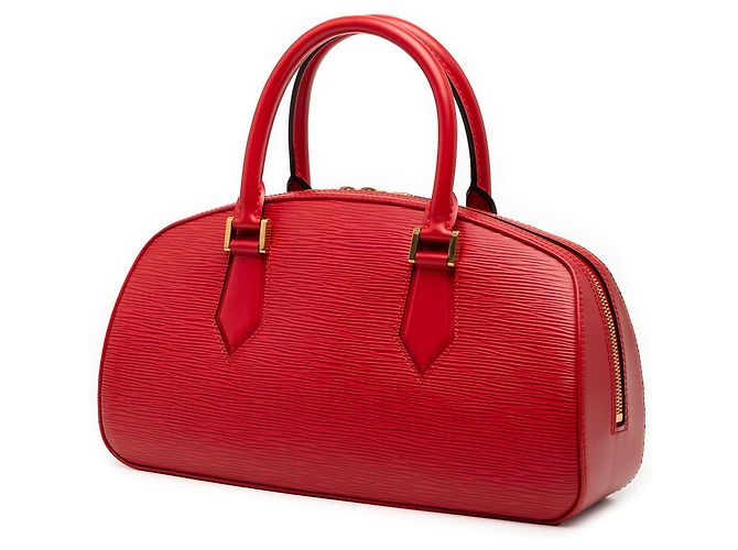 Borsa Louis Vuitton Epi Jasmine rossa Rosso - vista 2