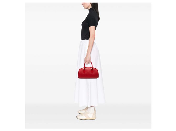 Borsa Louis Vuitton Epi Jasmine rossa Rosso - vista 7