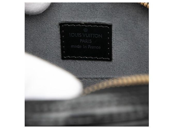 Borsa Louis Vuitton Epi Jasmine nera Nero - vista 5