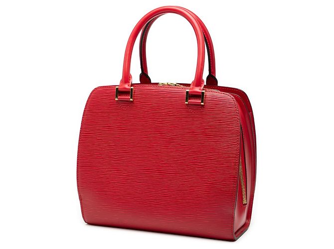 Borsa Louis Vuitton Epi Pont Neuf rossa Rosso - vista 2