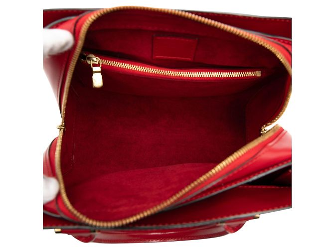 Borsa Louis Vuitton Epi Pont Neuf rossa Rosso - vista 4