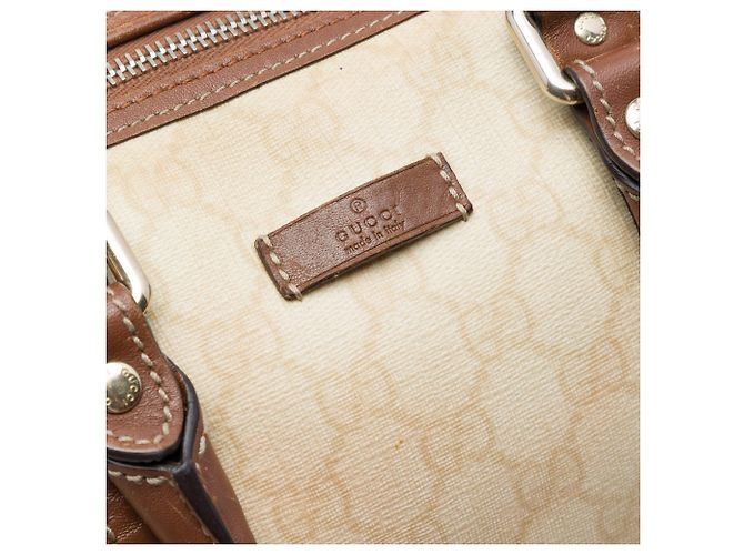 Borsa Boston Joy GG Supreme Gucci Medium marrone - vista 5
