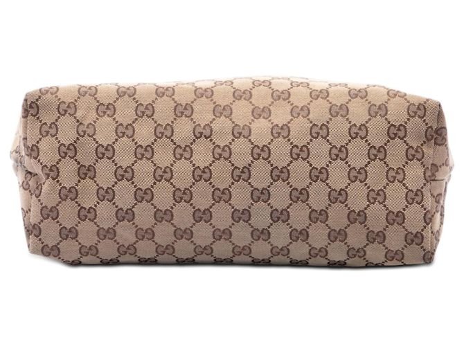Borsa a tracolla Gucci GG Canvas Web beige - vista 3