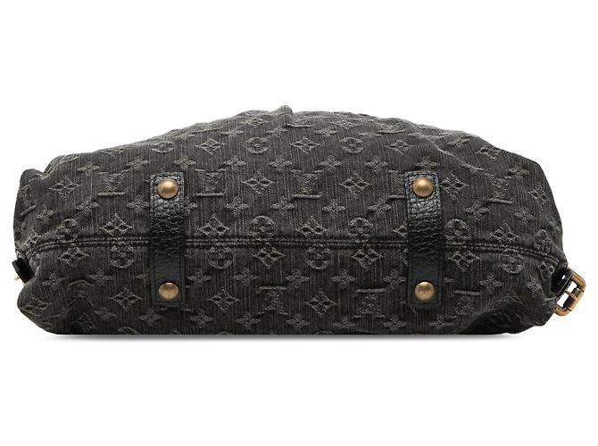 Borsa Louis Vuitton Monogram Denim Neo Cabby GM nera Nero - vista 3