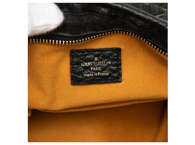 Borsa Louis Vuitton Monogram Denim Neo Cabby GM nera Nero - vista 5