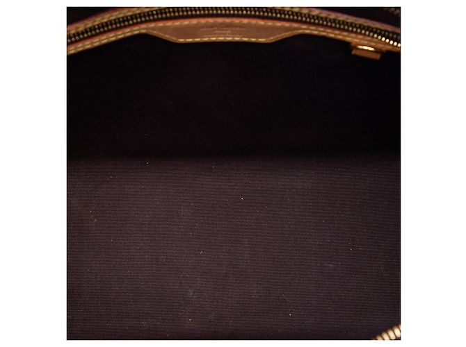 Borsa Louis Vuitton Monogram Vernis Brea MM viola Porpora - vista 4