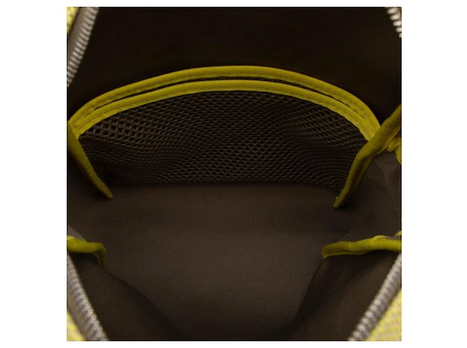 Borsa a tracolla verde Louis Vuitton Damier Geant LV Cup Weatherly - vista 4