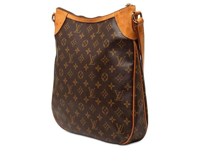 Borsa a tracolla Louis Vuitton Monogram Odeon MM marrone - vista 2