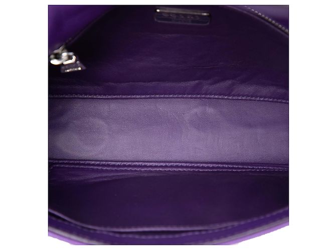 Borsa a tracolla Prada Saffiano Sound Lock viola Porpora - view 4